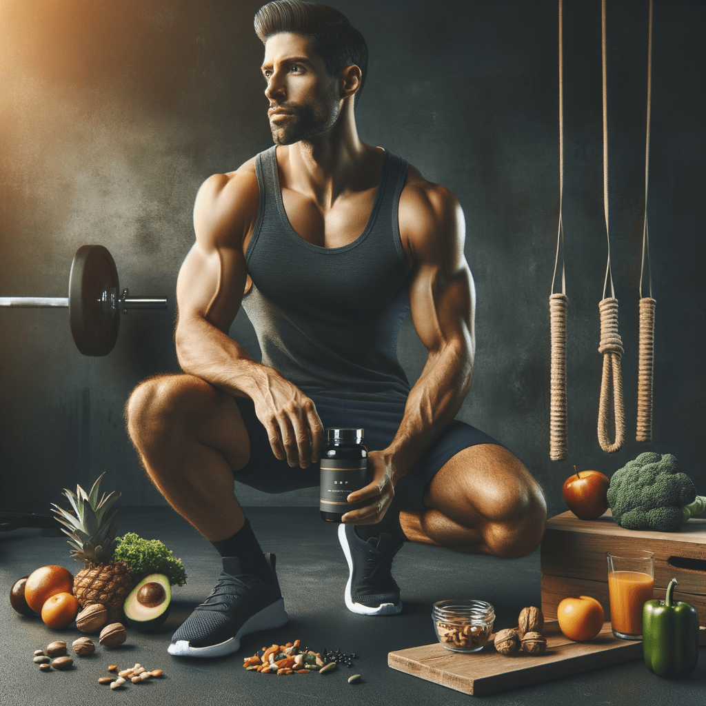 mens health and supplements fit and lean natural looking