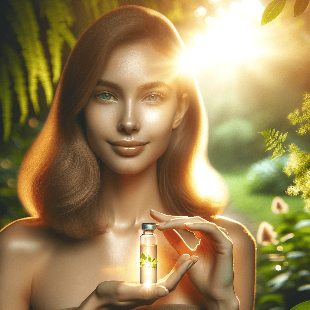 human growth hormone makes you look younger young woman